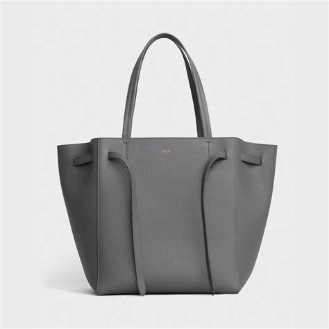 celine small cabas phantom in soft grained calfskin|CELINE Soft Grained Calfskin Small Belt Cabas Phantom .